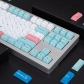 Unicorn 104+28 Japanese PBT Dye-subbed Keycap Set Cherry Profile Compatible with ANSI Mechanical Keyboard